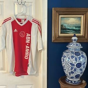 Men’s Adidas Ajax 2004/2005 Home Football Shirt Soccer Jersey Size Large